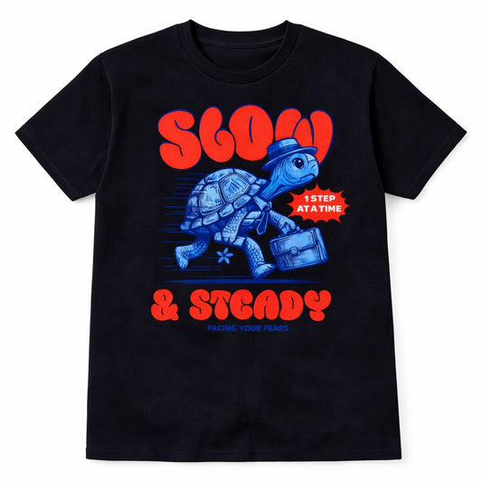 Short Sleeve Briefcase Face Your Fears Tee